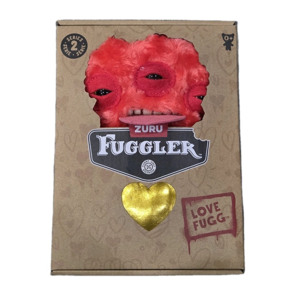 Fuggler Love Fugg Red Valentine's Day Funny Ugly Monster 2025 Authentic IN HAND